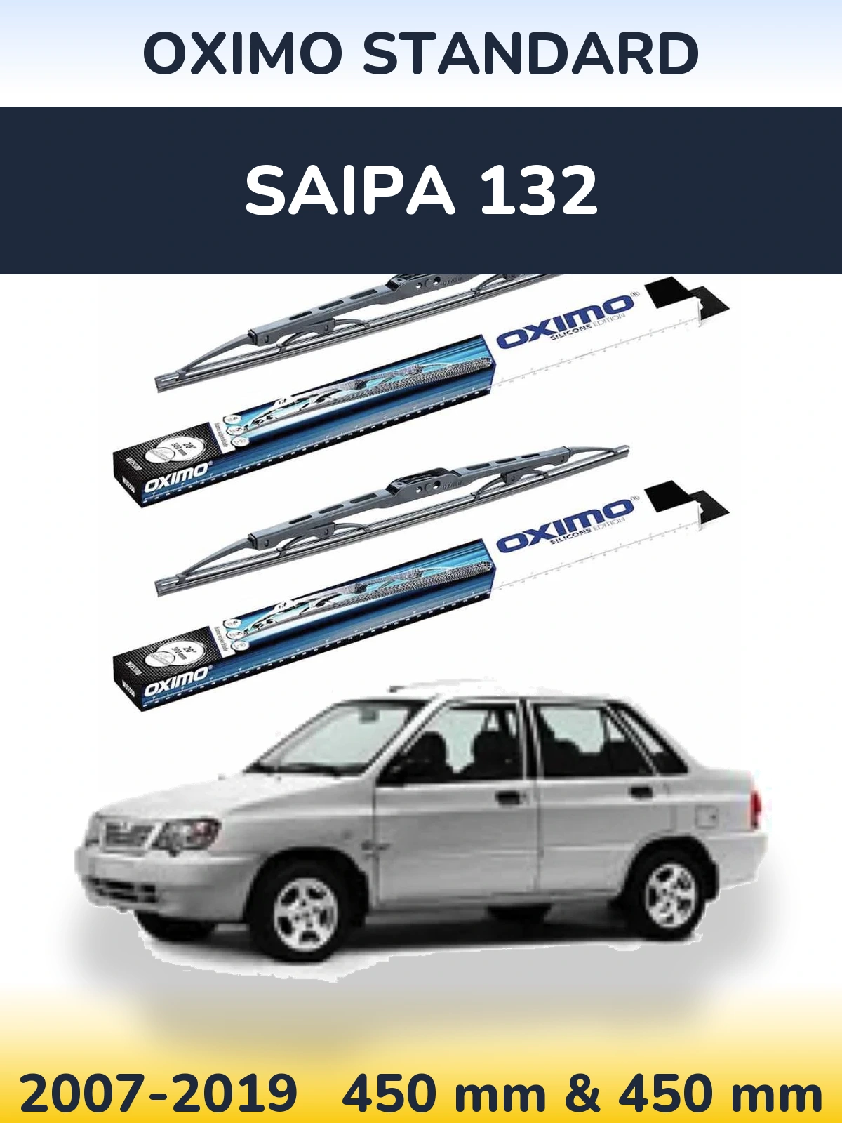 Ștergătoare Oximo Standard pentru Saipa 132