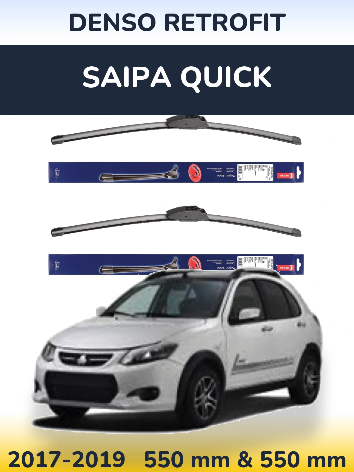 Ștergătoare Denso Retrofit pentru Saipa Quick