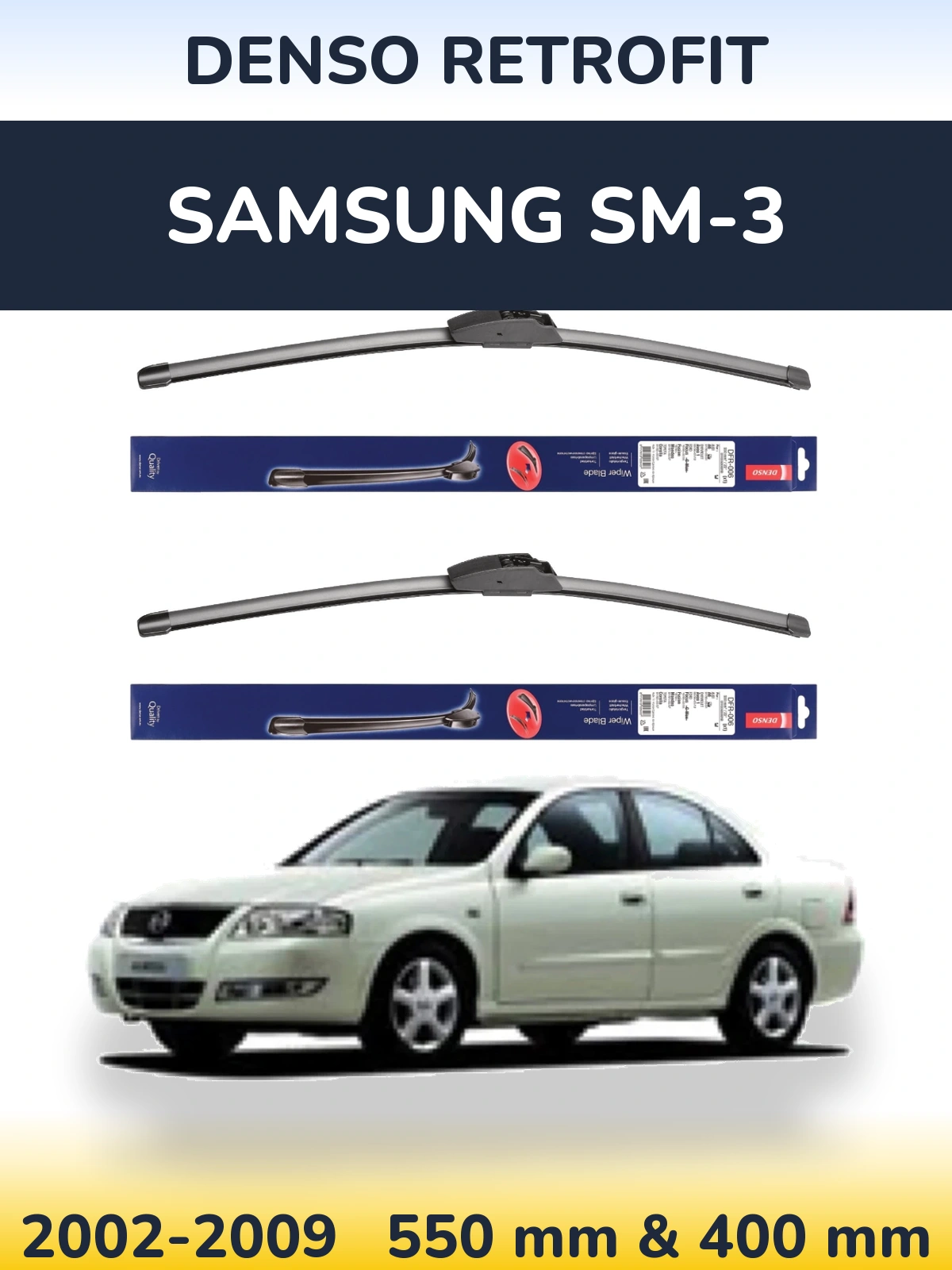 Ștergătoare Denso Retrofit pentru Samsung SM-3