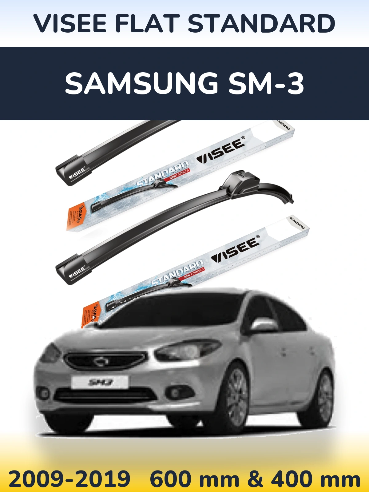Ștergătoare VISEE FLAT STANDARD pentru Samsung SM-3