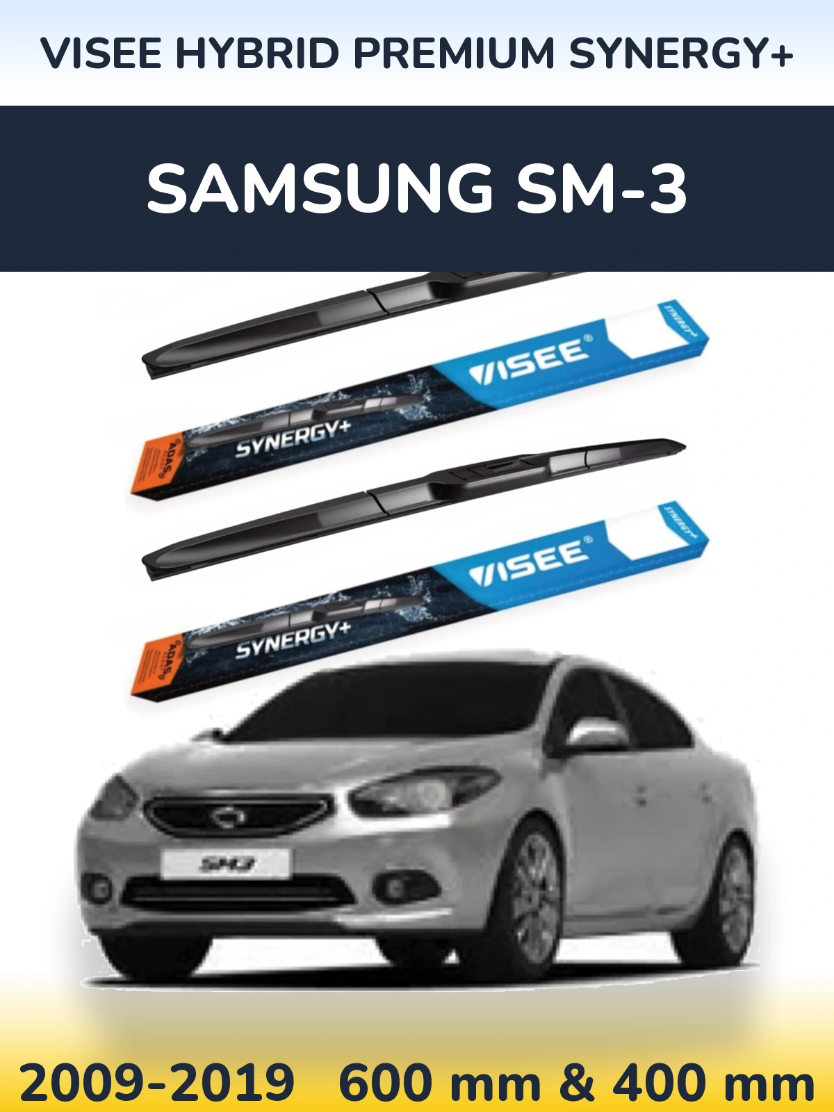 Ștergătoare VISEE HYBRID PREMIUM SYNERGY+ pentru Samsung SM-3