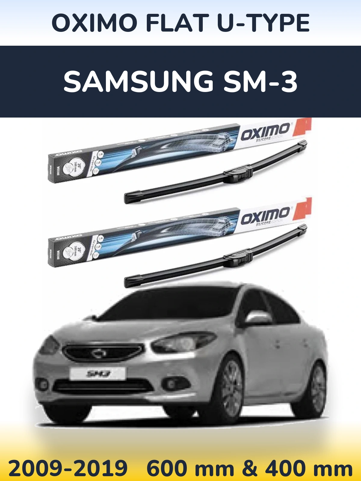 Ștergătoare Oximo Flat U-type pentru Samsung SM-3