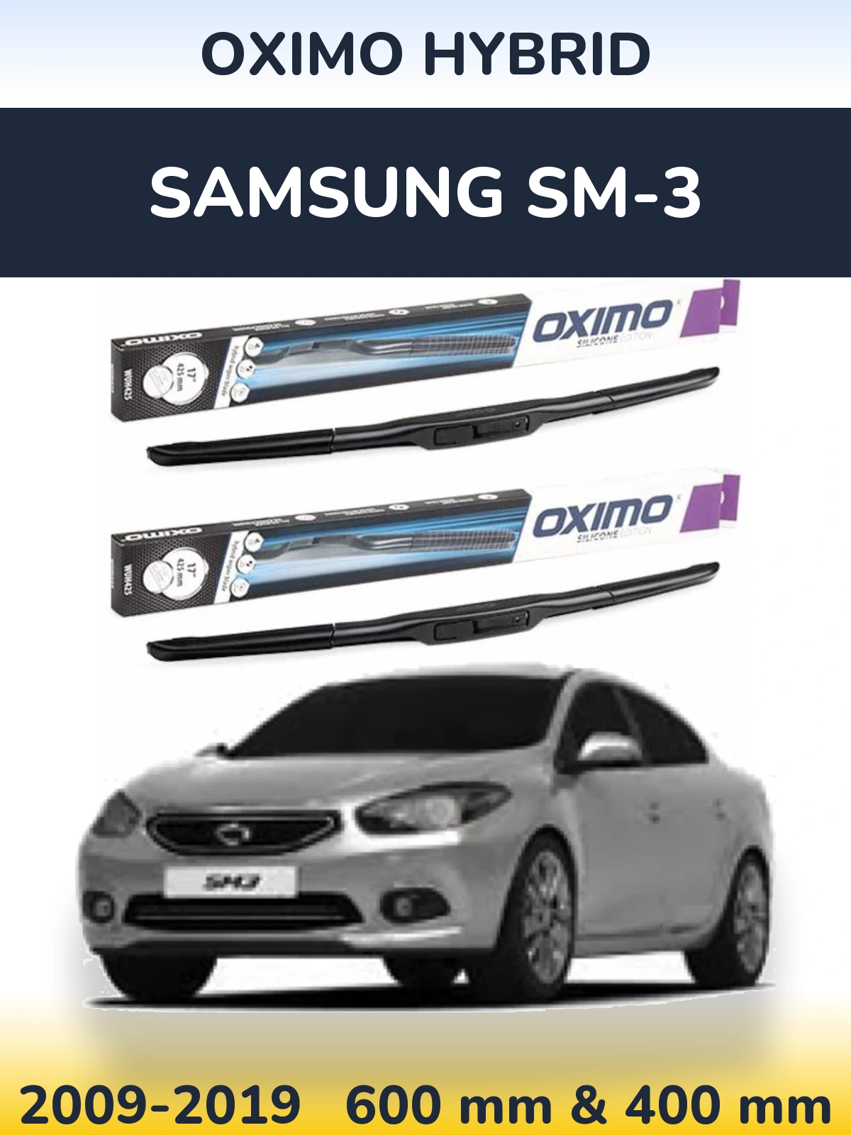 Ștergătoare Oximo Hybrid pentru Samsung SM-3