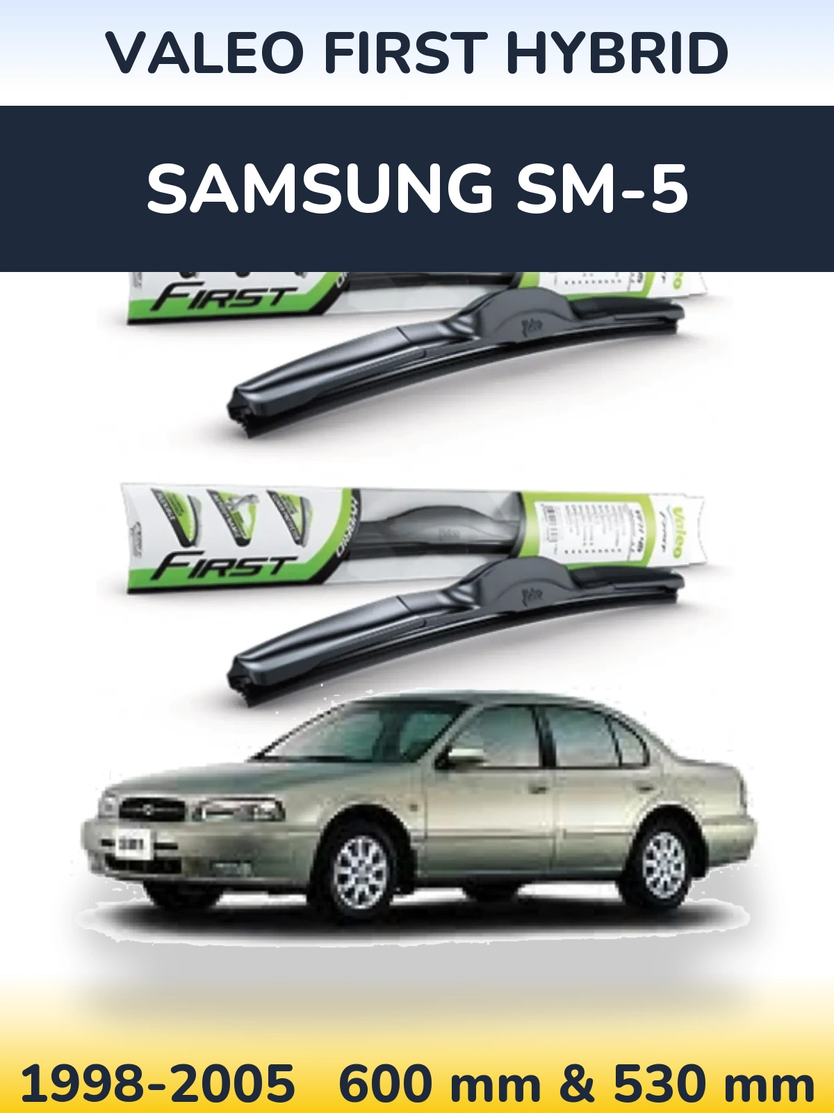 Ștergătoare Valeo First Hybrid pentru Samsung SM-5
