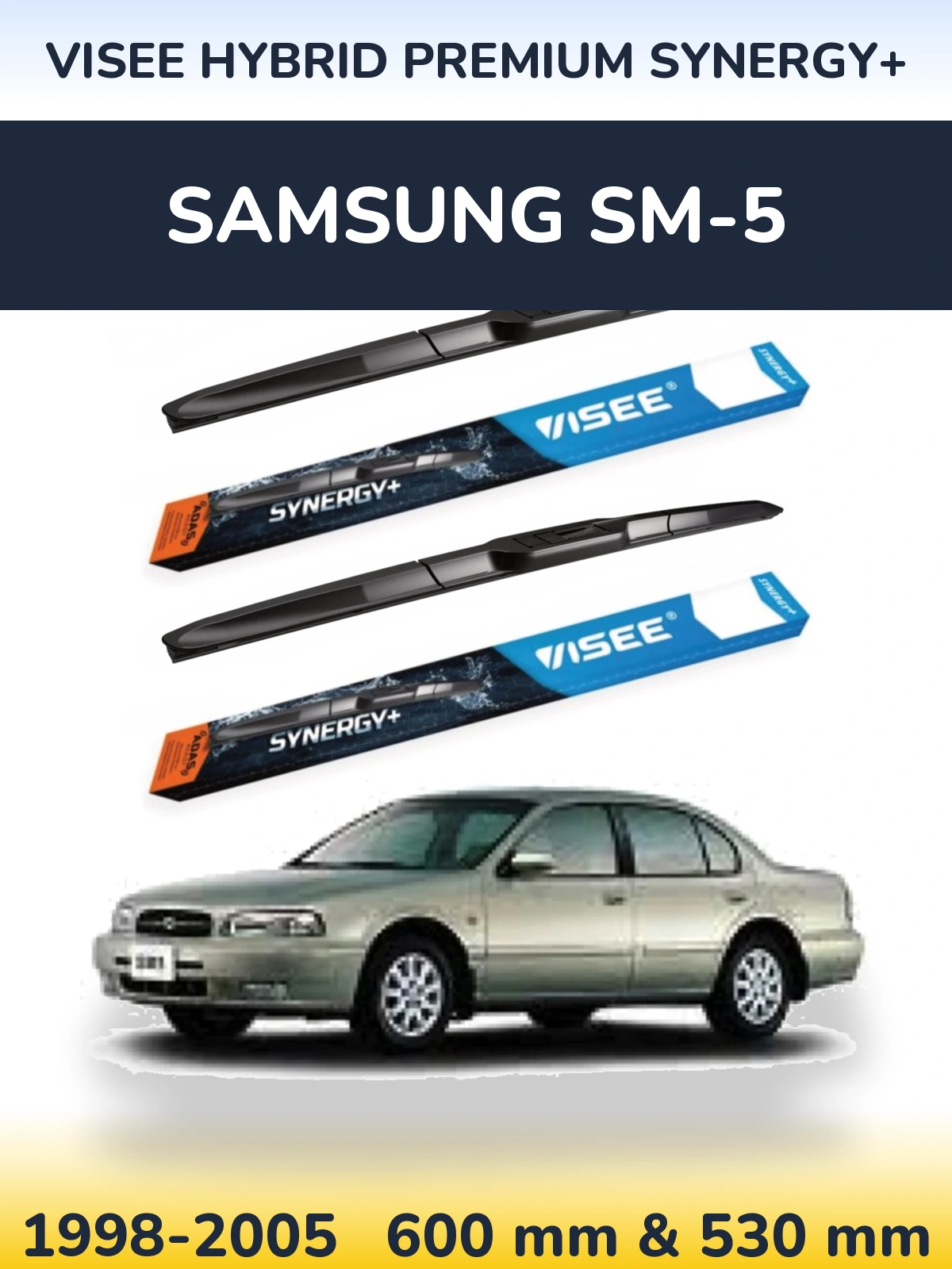 Ștergătoare VISEE HYBRID PREMIUM SYNERGY+ pentru Samsung SM-5