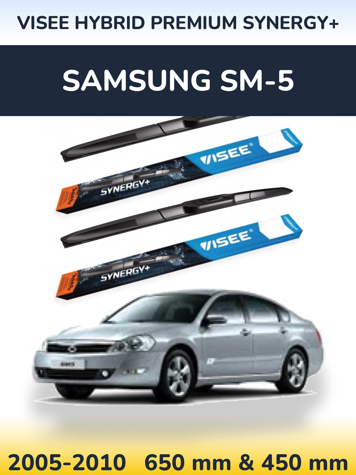 Ștergătoare VISEE HYBRID PREMIUM SYNERGY+ pentru Samsung SM-5