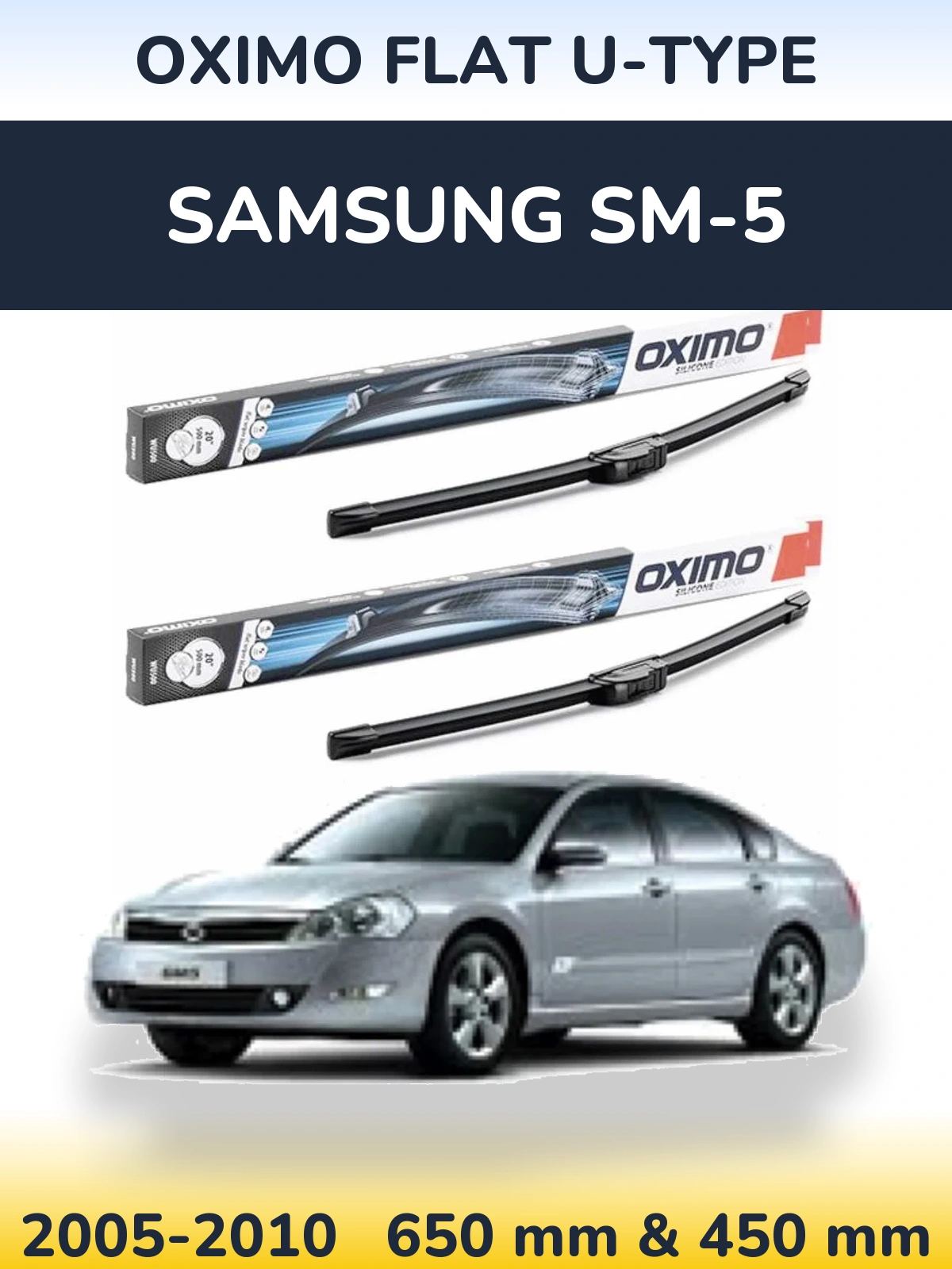 Ștergătoare Oximo Flat U-type pentru Samsung SM-5