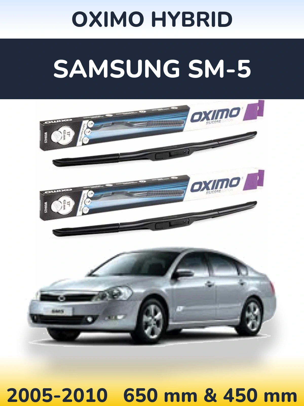 Ștergătoare Oximo Hybrid pentru Samsung SM-5