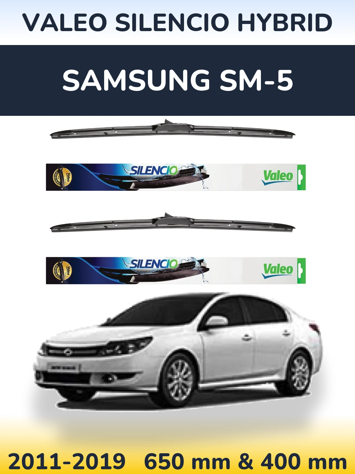 Ștergătoare Valeo Silencio Hybrid pentru Samsung SM-5