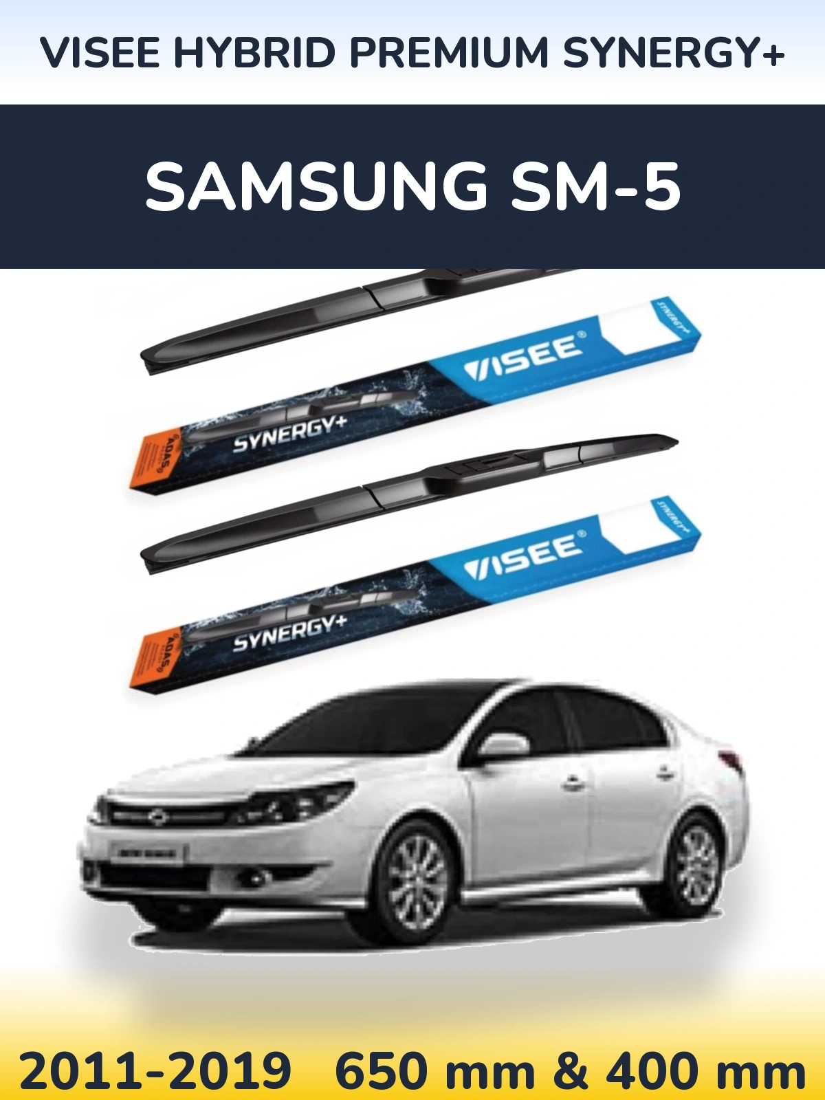 Ștergătoare VISEE HYBRID PREMIUM SYNERGY+ pentru Samsung SM-5