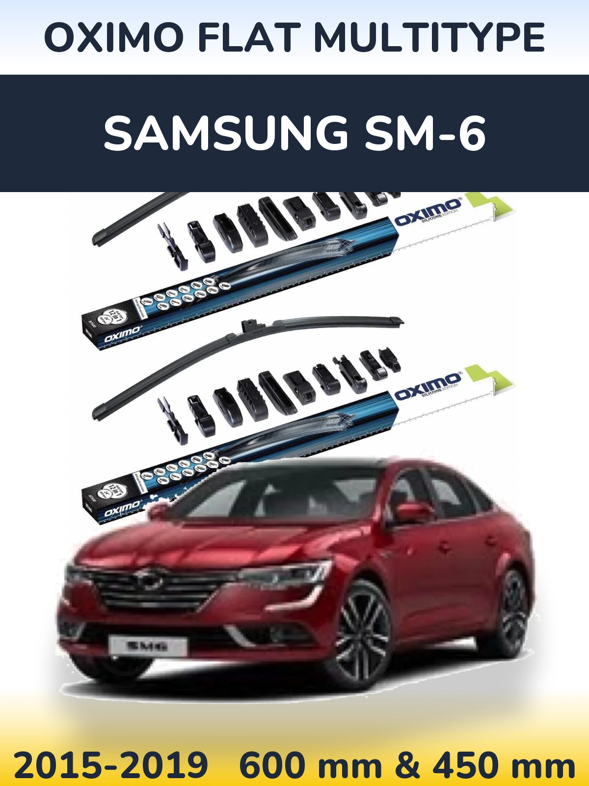 Ștergătoare Oximo Flat MultiTipe pentru Samsung SM-6