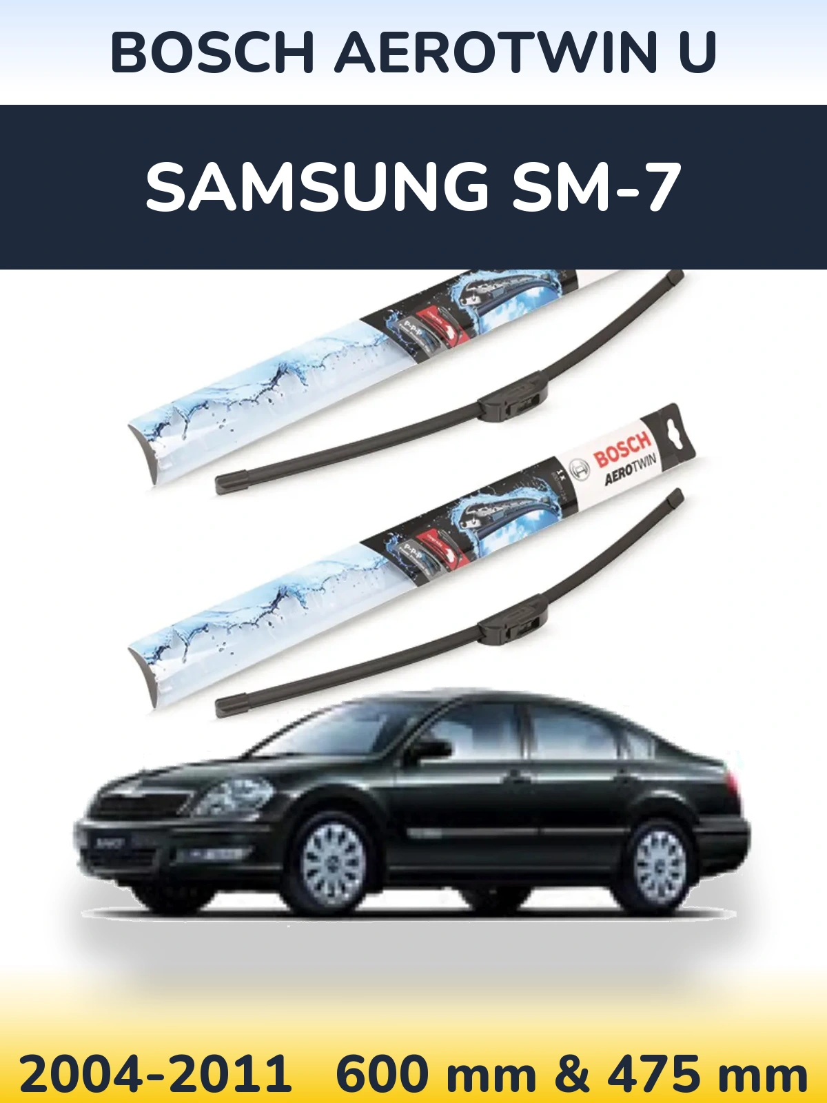 Ștergătoare BOSCH AeroTwin U pentru Samsung SM-7