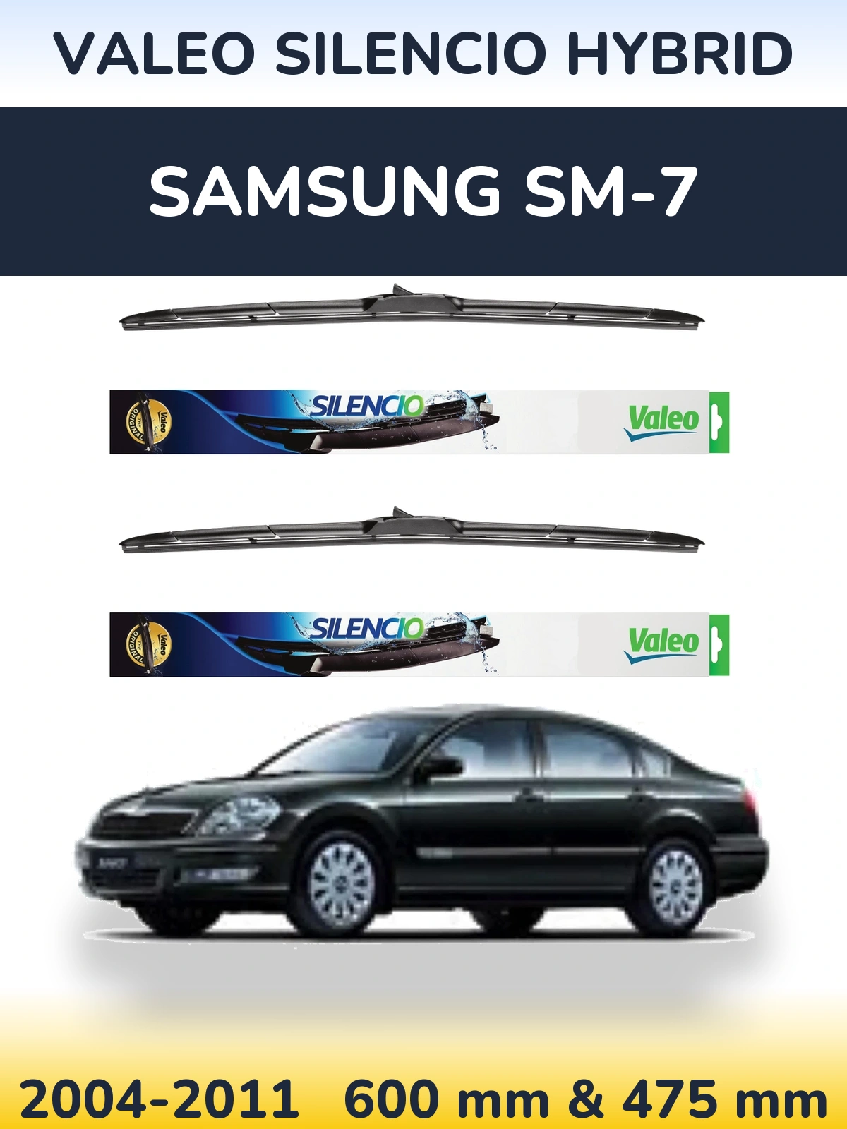 Ștergătoare Valeo Silencio Hybrid pentru Samsung SM-7