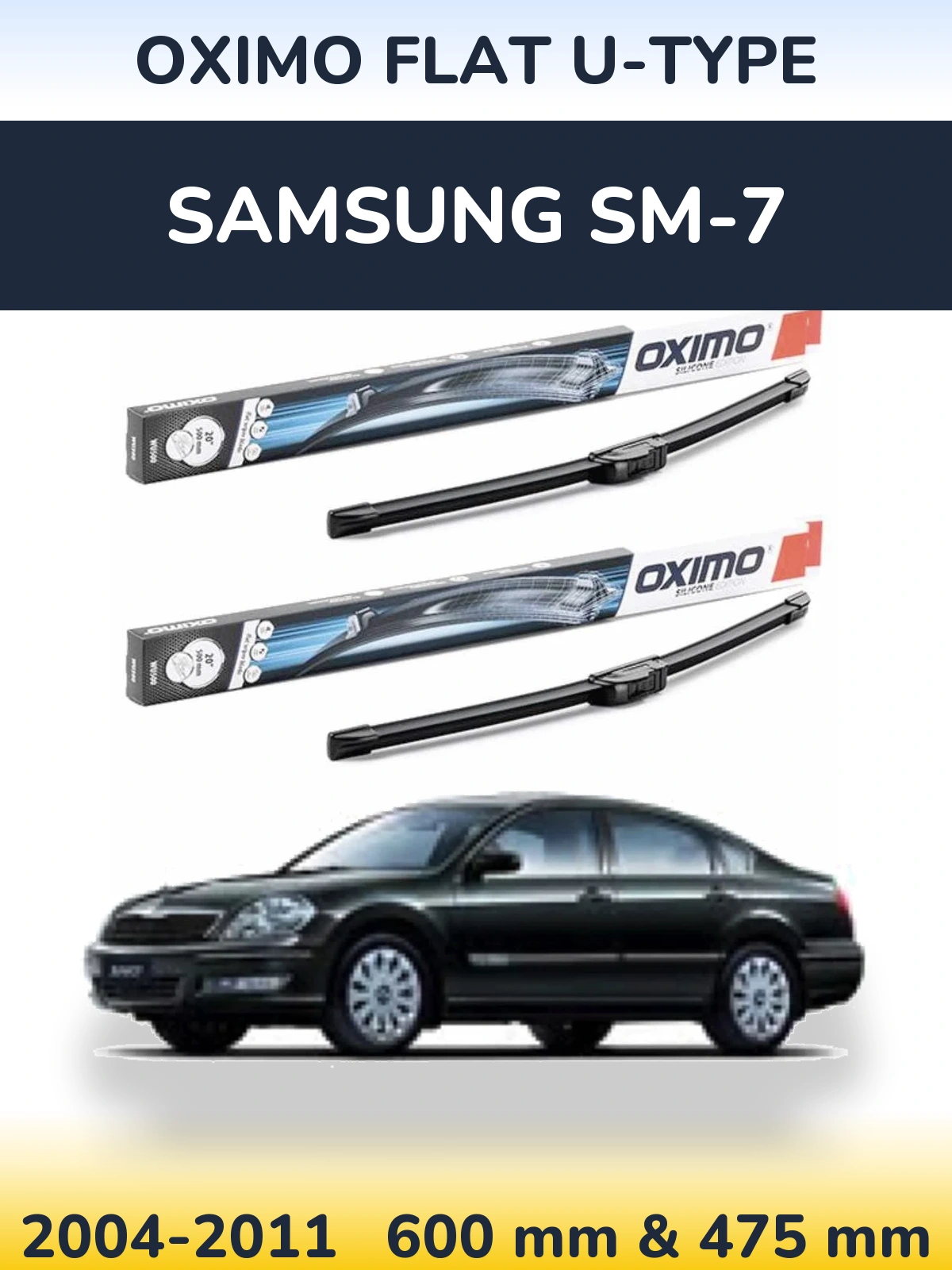 Ștergătoare Oximo Flat U-type pentru Samsung SM-7