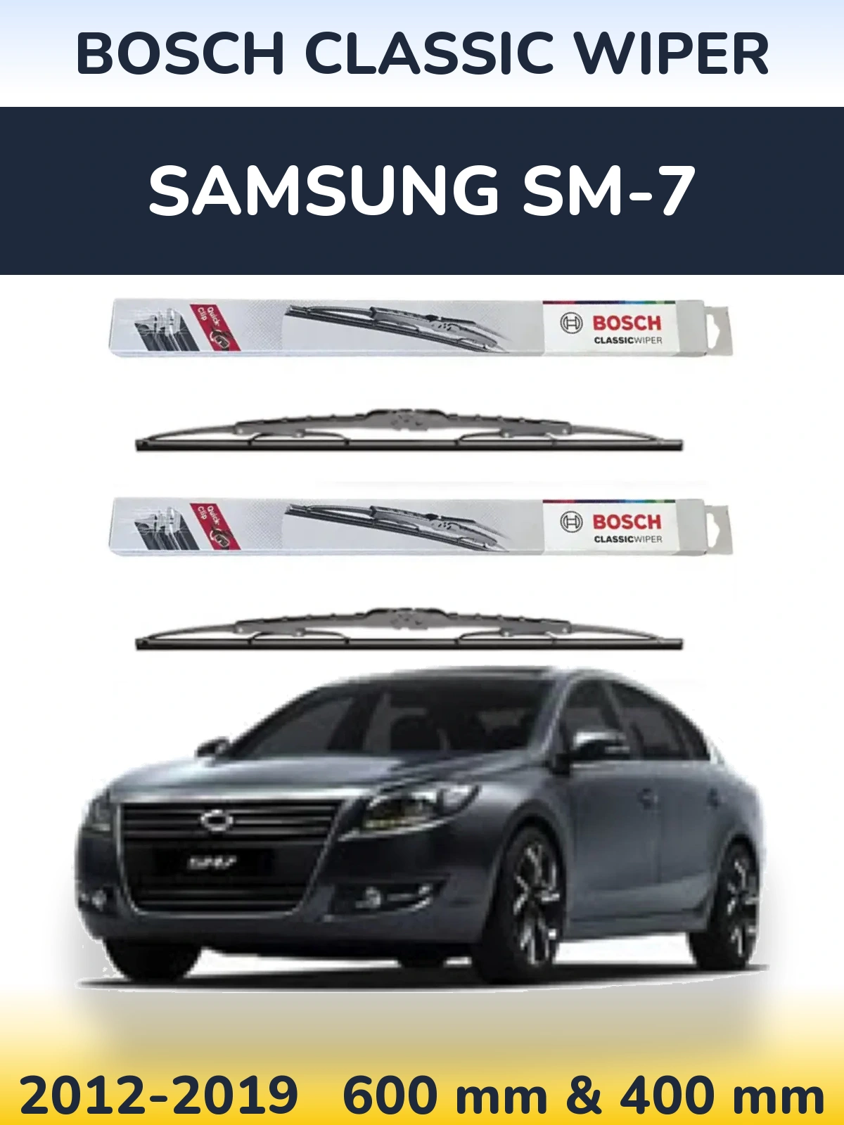 Ștergătoare BOSCH Classic Wiper pentru Samsung SM-7