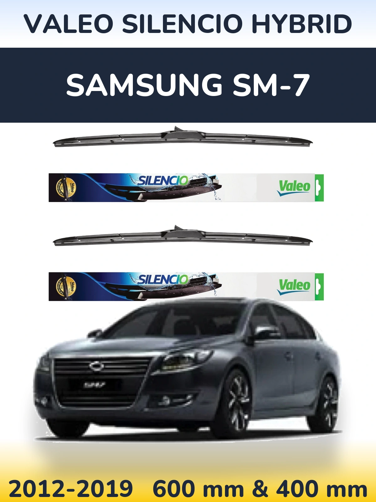 Ștergătoare Valeo Silencio Hybrid pentru Samsung SM-7