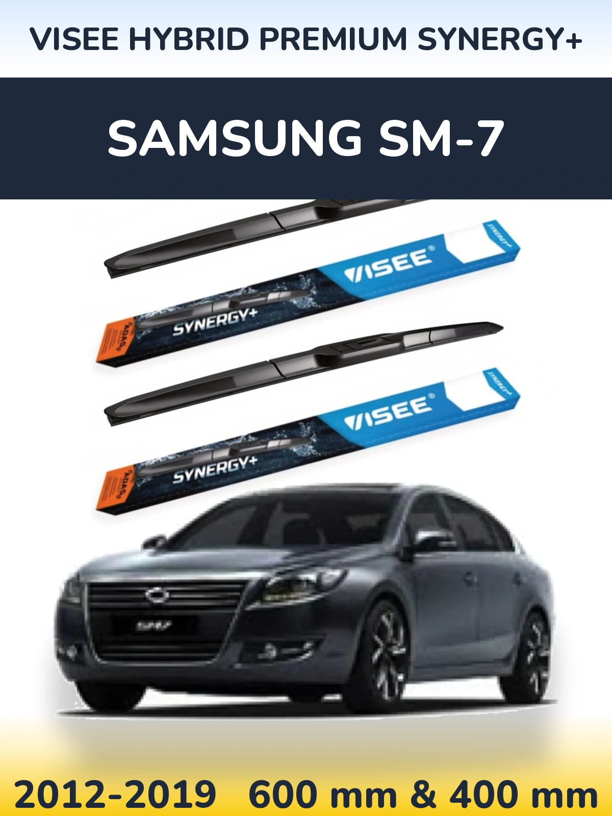 Ștergătoare VISEE HYBRID PREMIUM SYNERGY+ pentru Samsung SM-7