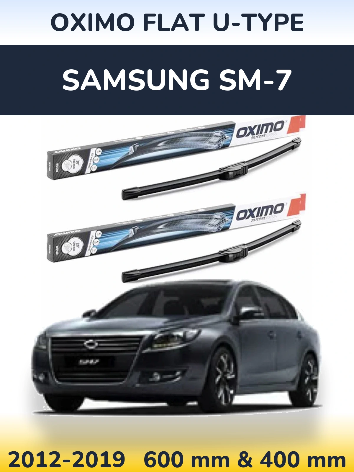 Ștergătoare Oximo Flat U-type pentru Samsung SM-7