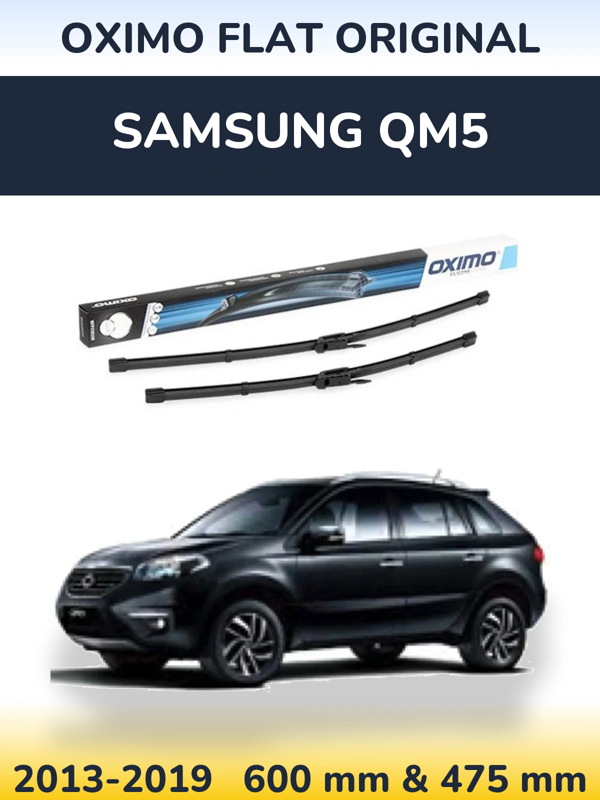 Ștergătoare Oximo Flat Original pentru Samsung QM5