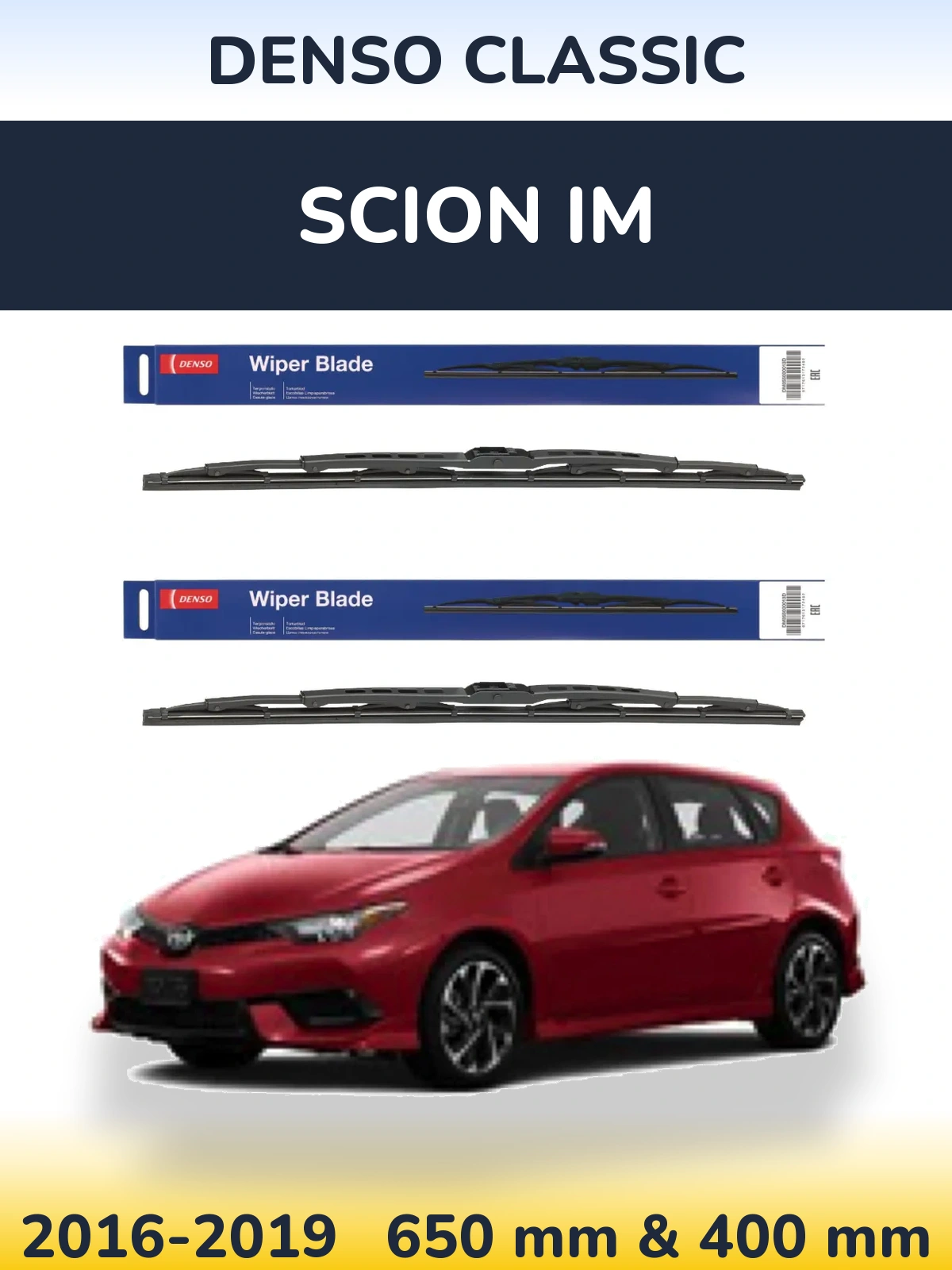 Ștergătoare Denso Classic pentru Scion iM