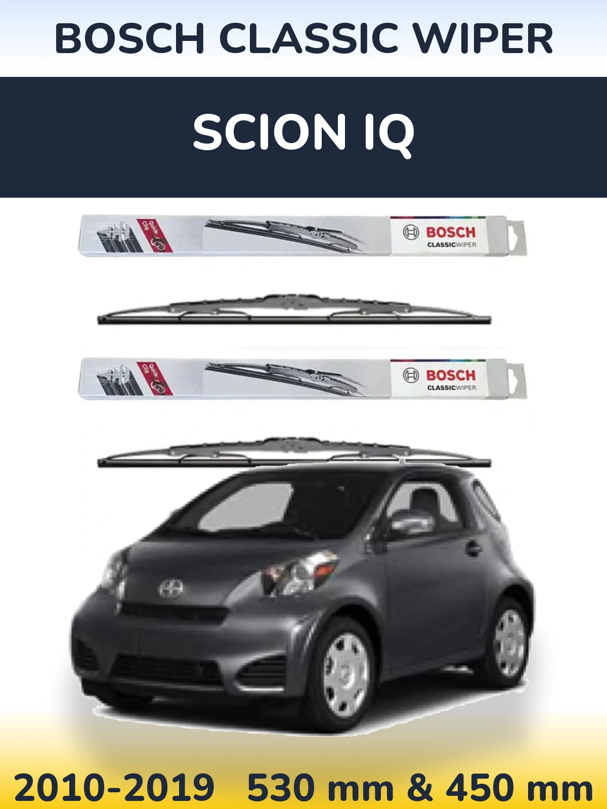 Ștergătoare BOSCH Classic Wiper pentru Scion iQ