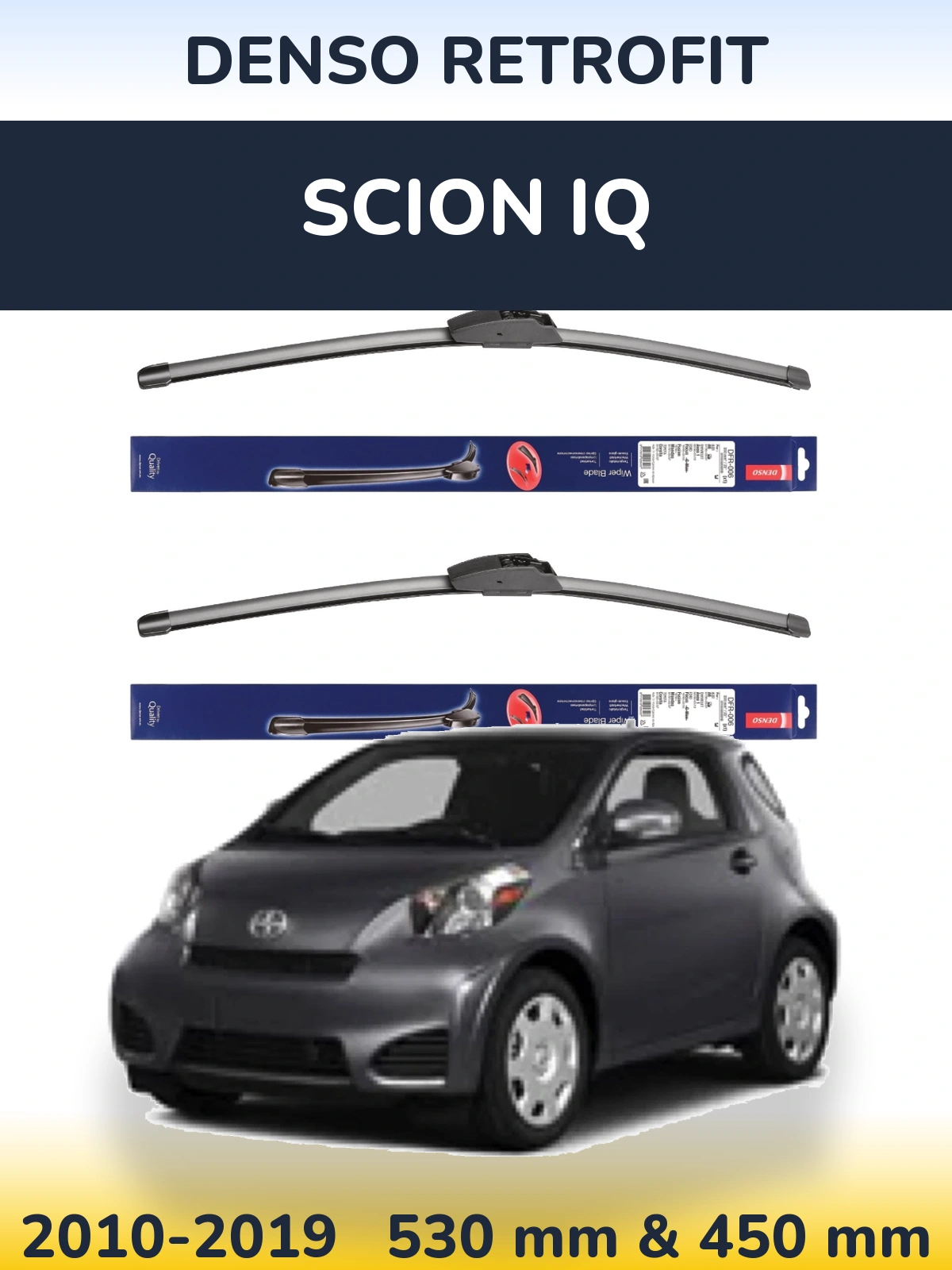 Ștergătoare Denso Retrofit pentru Scion iQ