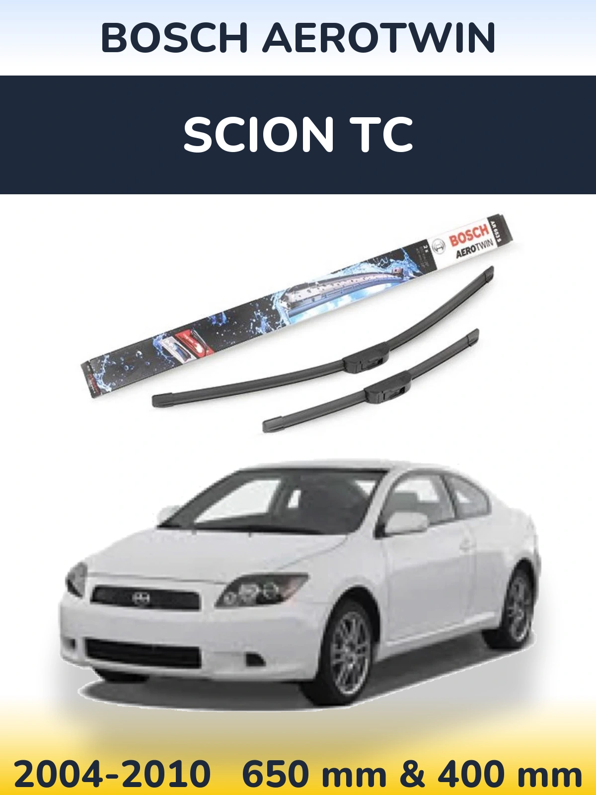 Ștergătoare BOSCH AeroTwin pentru Scion tC