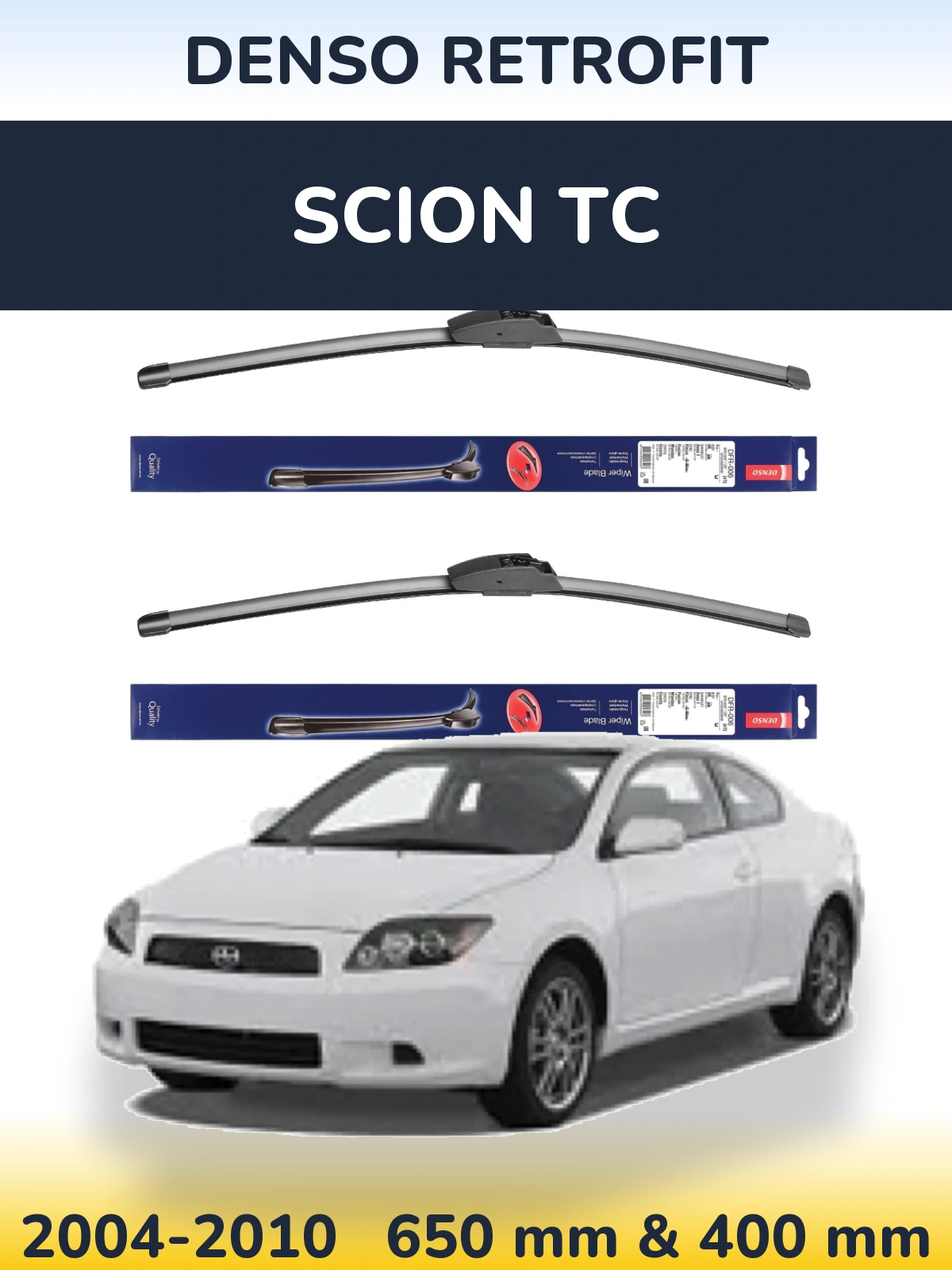 Ștergătoare Denso Retrofit pentru Scion tC