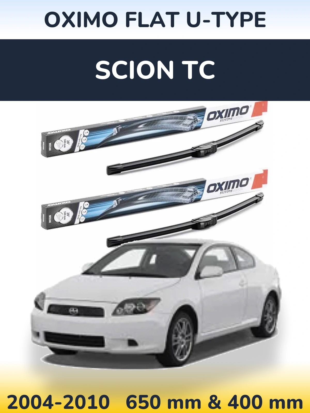Ștergătoare Oximo Flat U-type pentru Scion tC