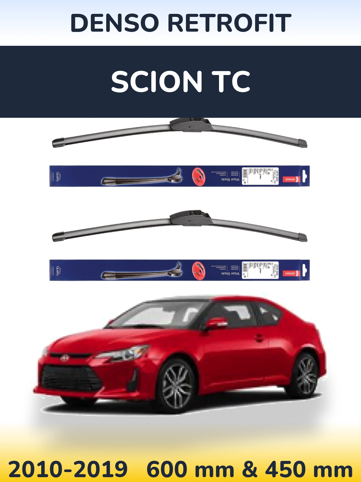 Ștergătoare Denso Retrofit pentru Scion tC