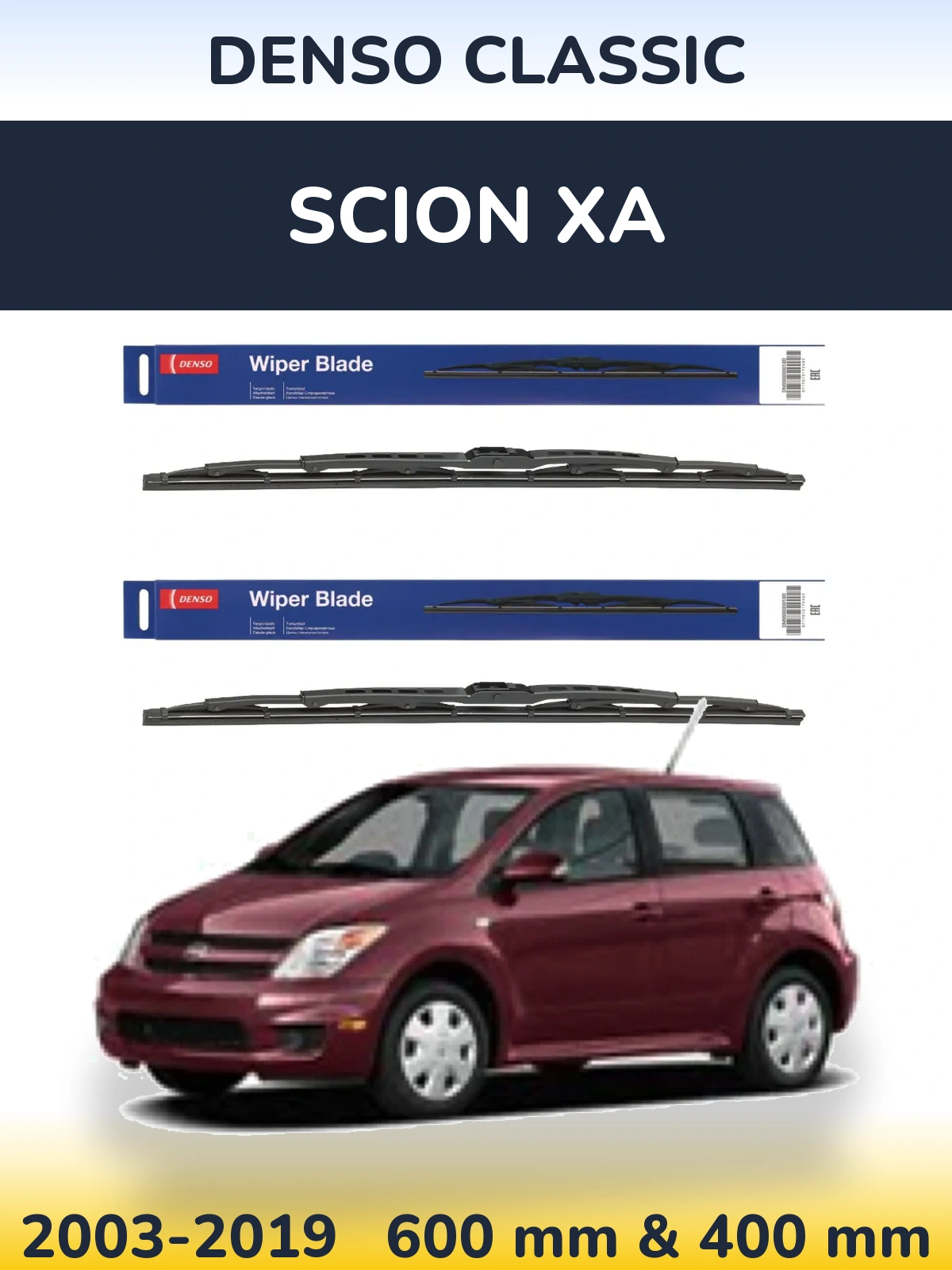 Ștergătoare Denso Classic pentru Scion xA
