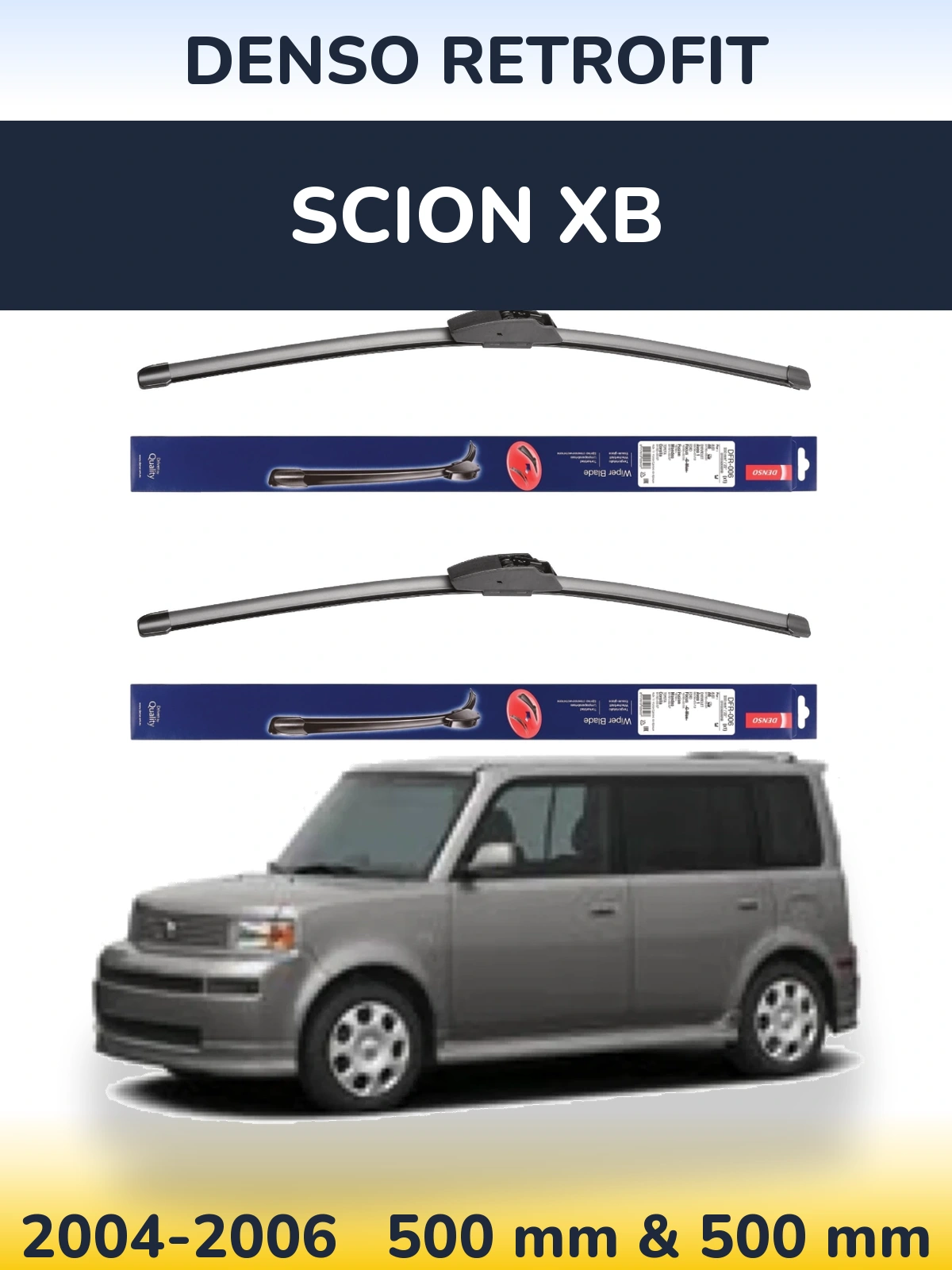 Ștergătoare Denso Retrofit pentru Scion xB