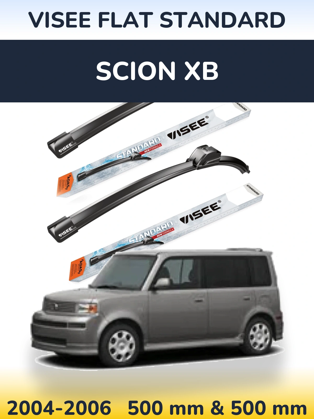 Ștergătoare VISEE FLAT STANDARD pentru Scion xB