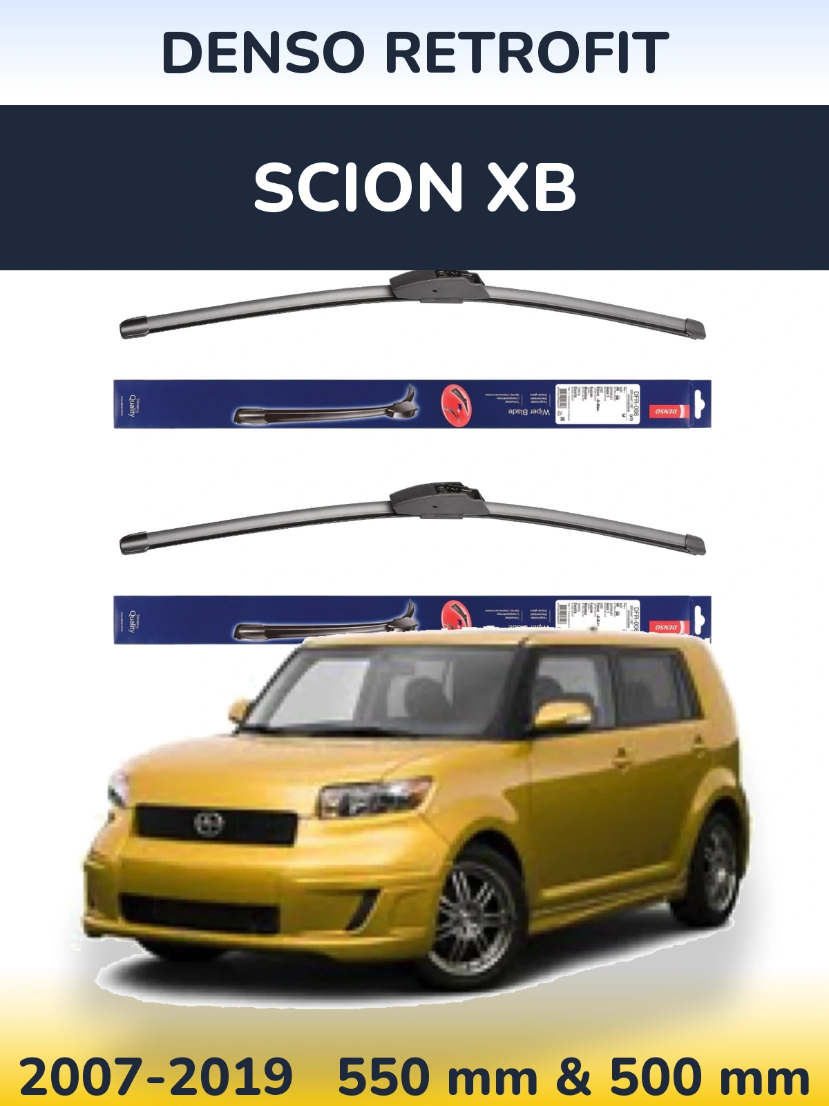 Ștergătoare Denso Retrofit pentru Scion xB