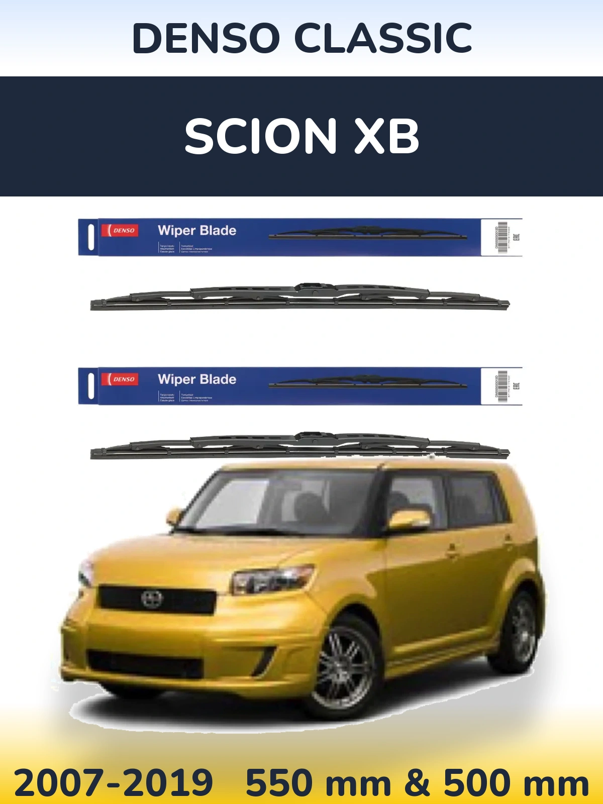 Ștergătoare Denso Classic pentru Scion xB