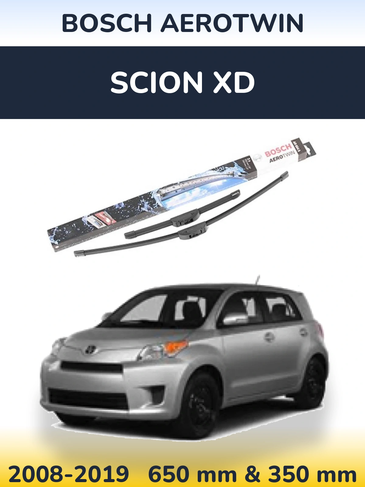 Ștergătoare BOSCH AeroTwin pentru Scion xD