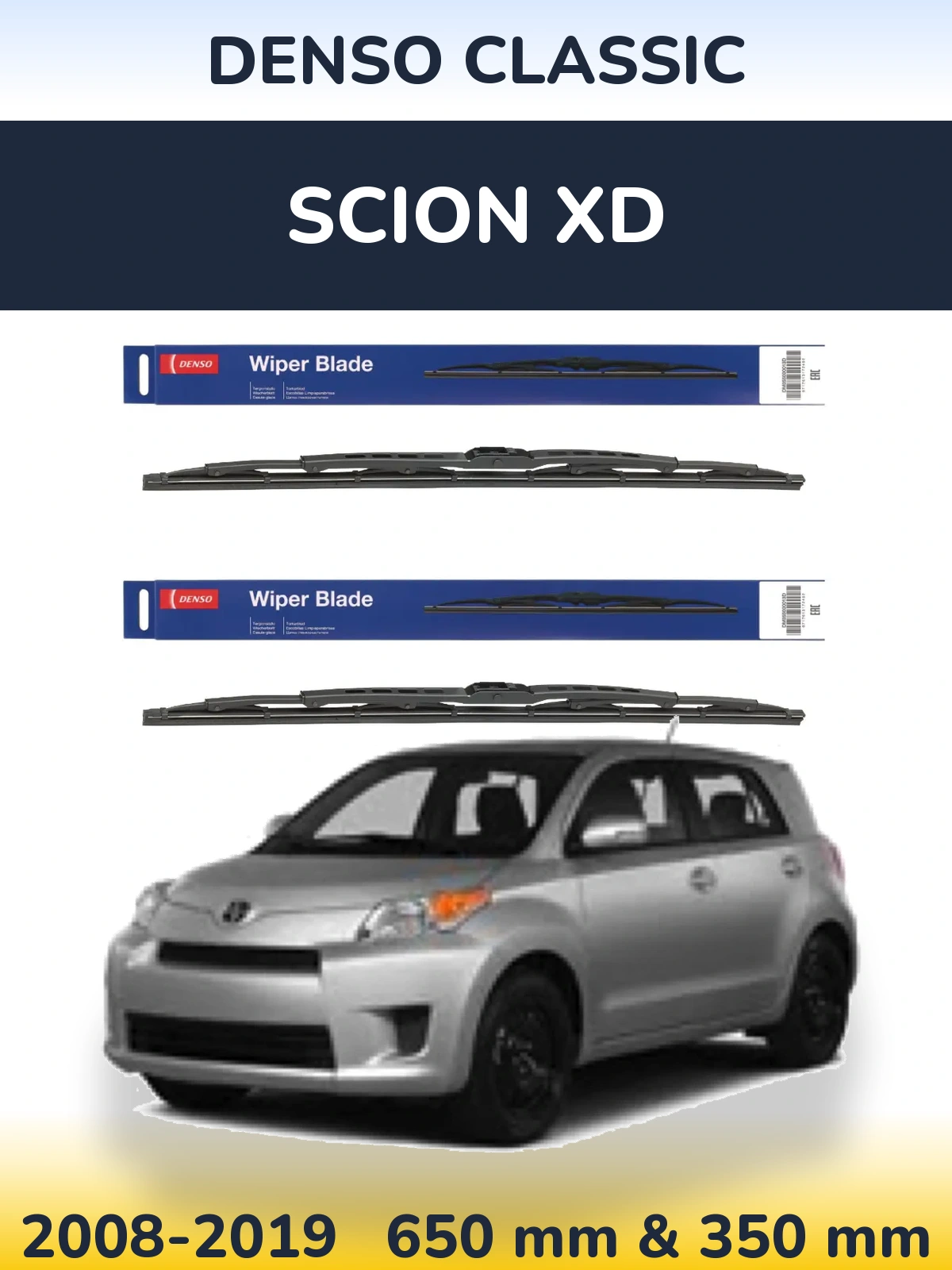 Ștergătoare Denso Classic pentru Scion xD