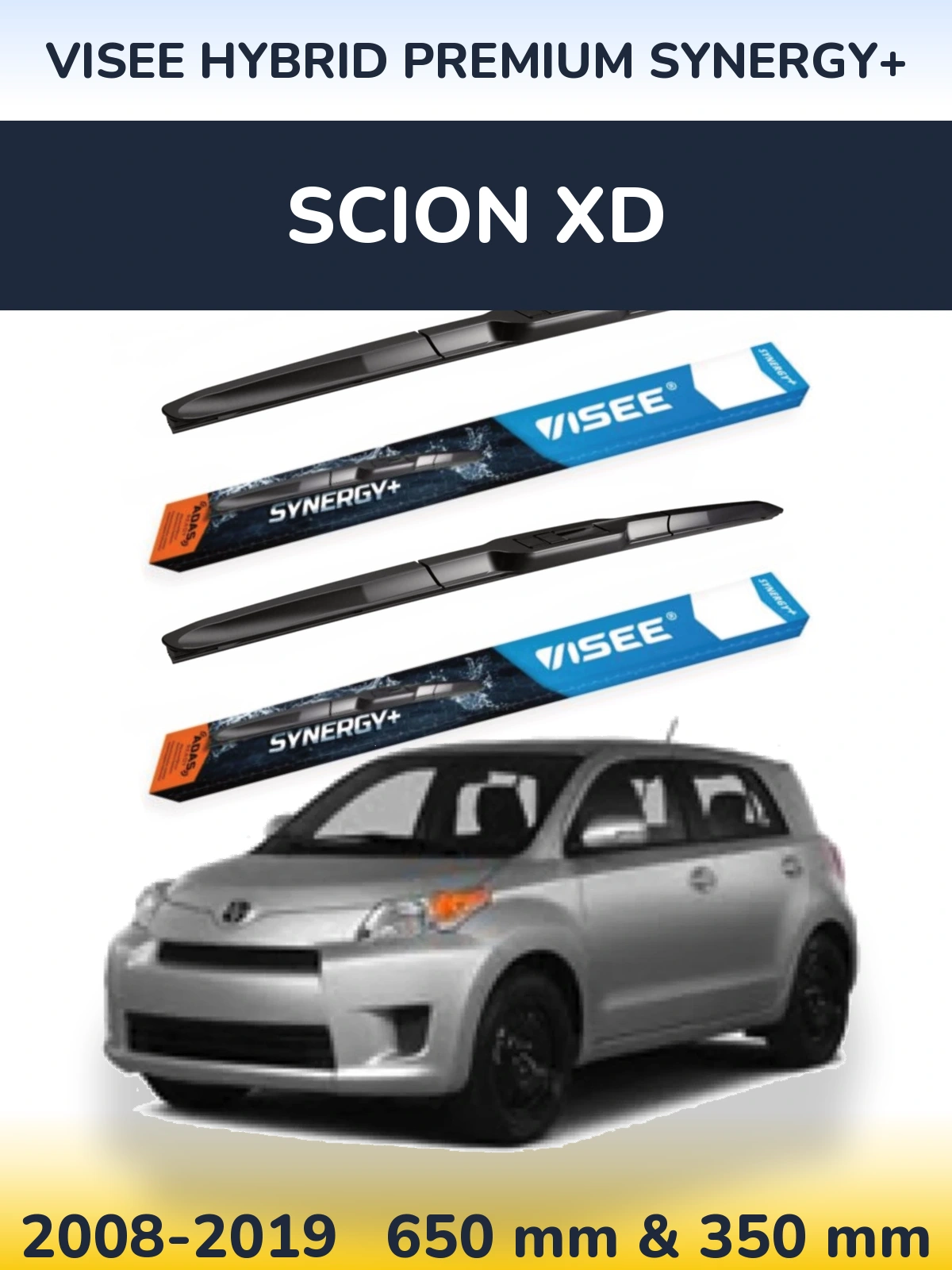 Ștergătoare VISEE HYBRID PREMIUM SYNERGY+ pentru Scion xD