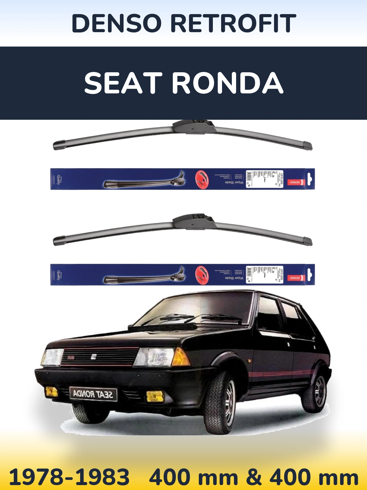 Ștergătoare Denso Retrofit pentru SEAT Ronda