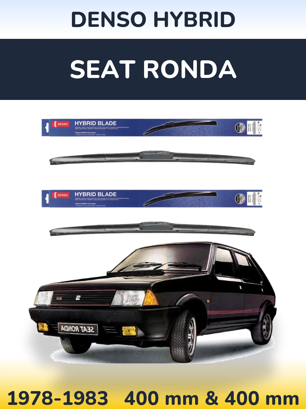 Ștergătoare Denso Hybrid pentru SEAT Ronda