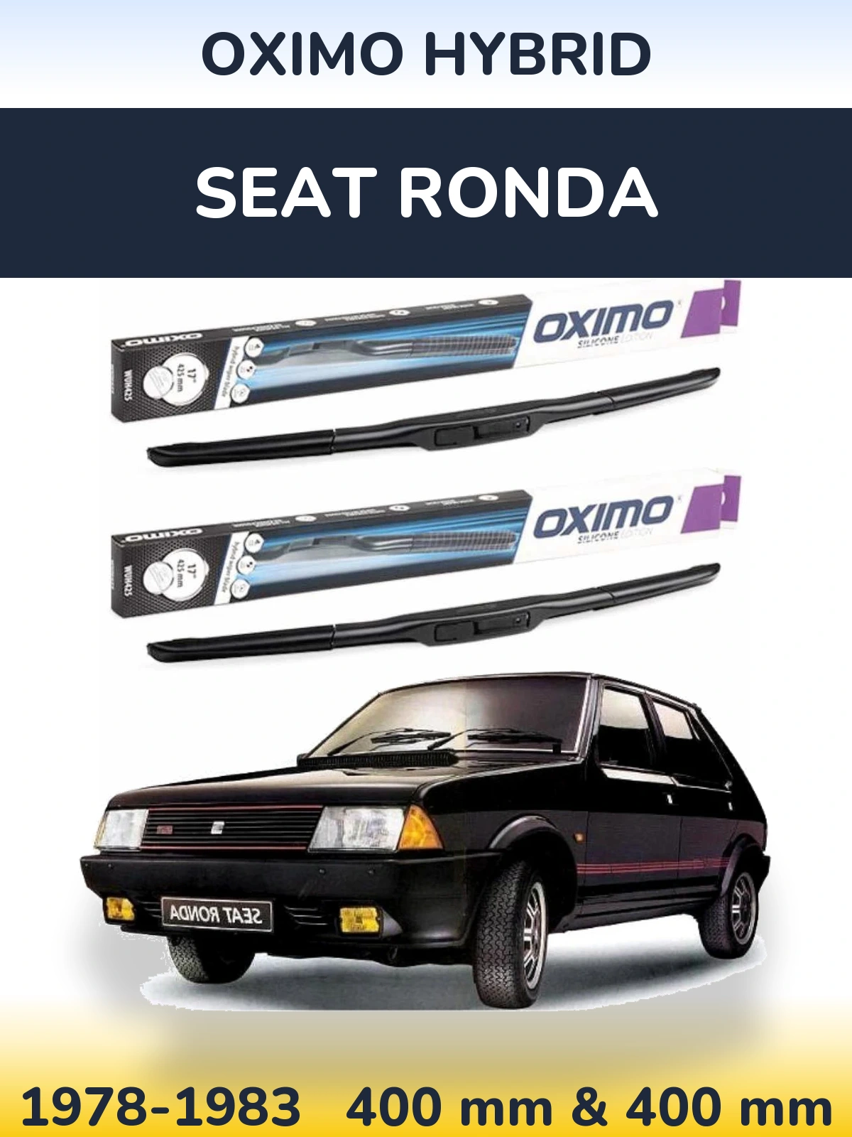 Ștergătoare Oximo Hybrid pentru SEAT Ronda