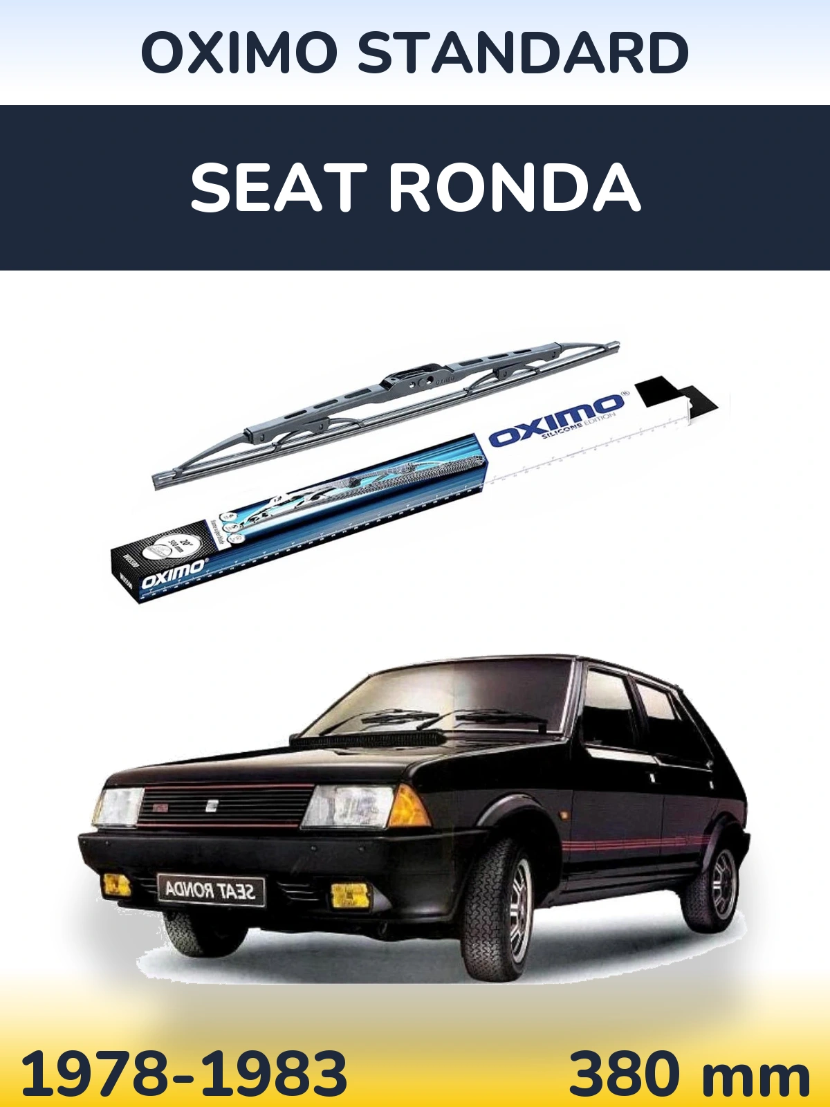 Ștergătoare Oximo Standard pentru SEAT Ronda