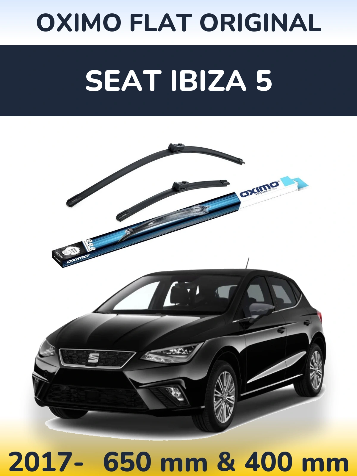 Ștergătoare Oximo Flat Original pentru SEAT Ibiza 5
