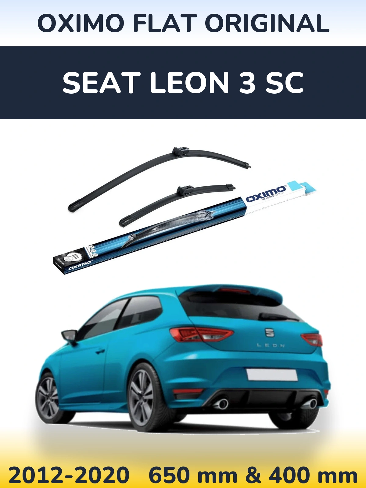 Ștergătoare Oximo Flat Original pentru SEAT Leon 3 SC
