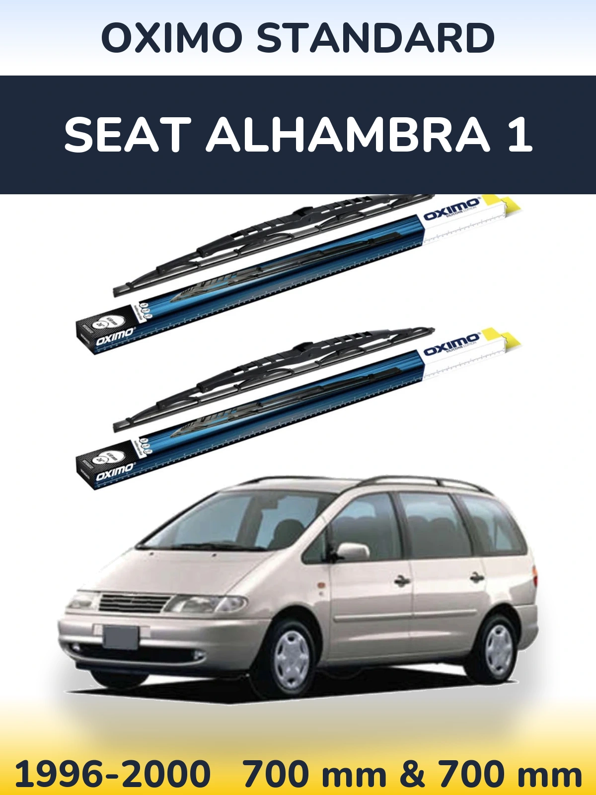 Ștergătoare Oximo Standard pentru SEAT Alhambra 1
