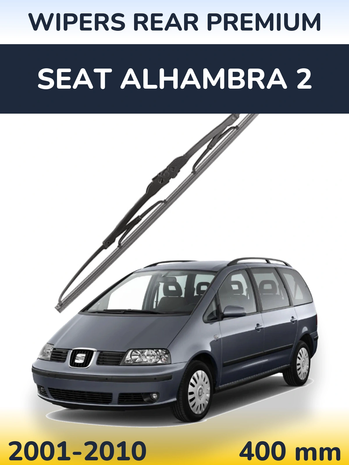 Ștergătoare WIPERS REAR PREMIUM pentru SEAT Alhambra 2
