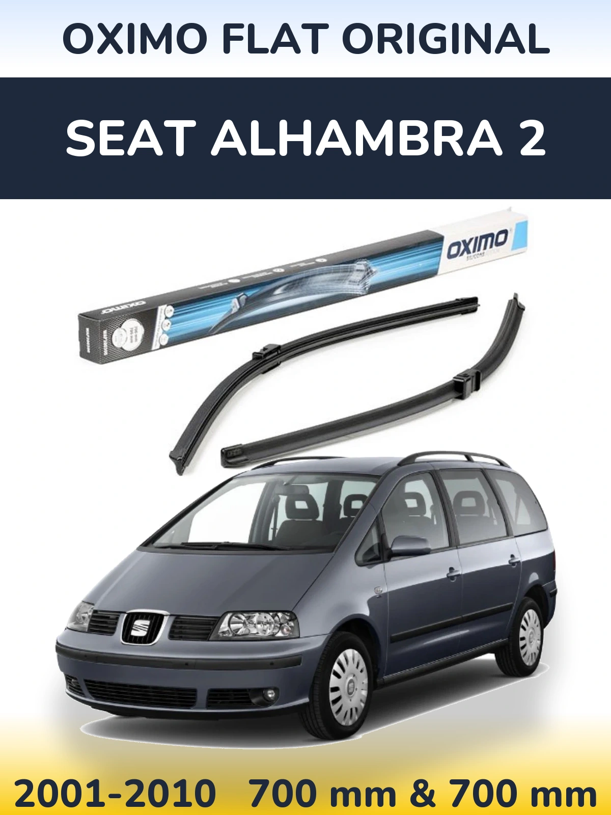 Ștergătoare Oximo Flat Original pentru SEAT Alhambra 2