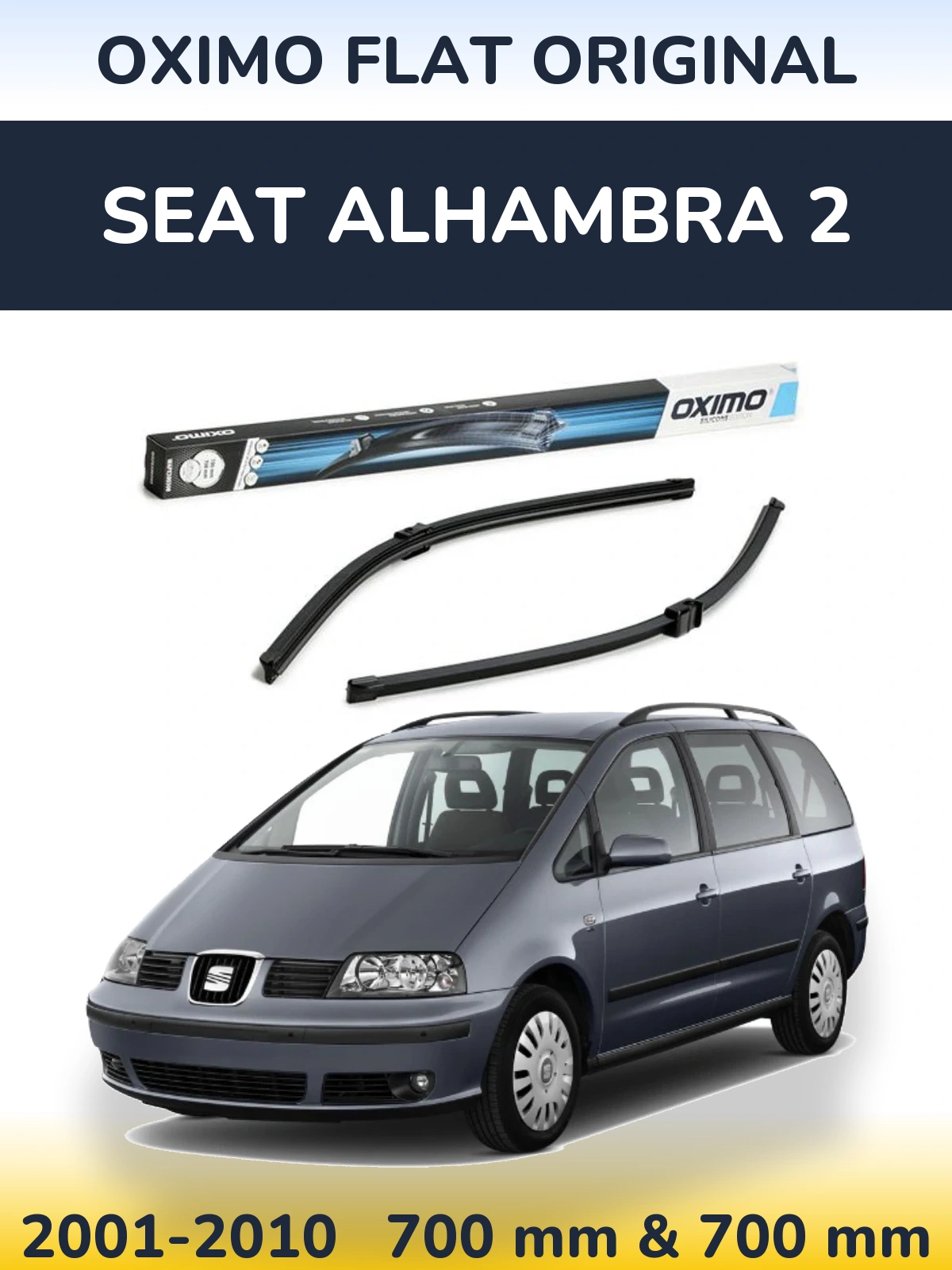 Ștergătoare Oximo Flat Original pentru SEAT Alhambra 2