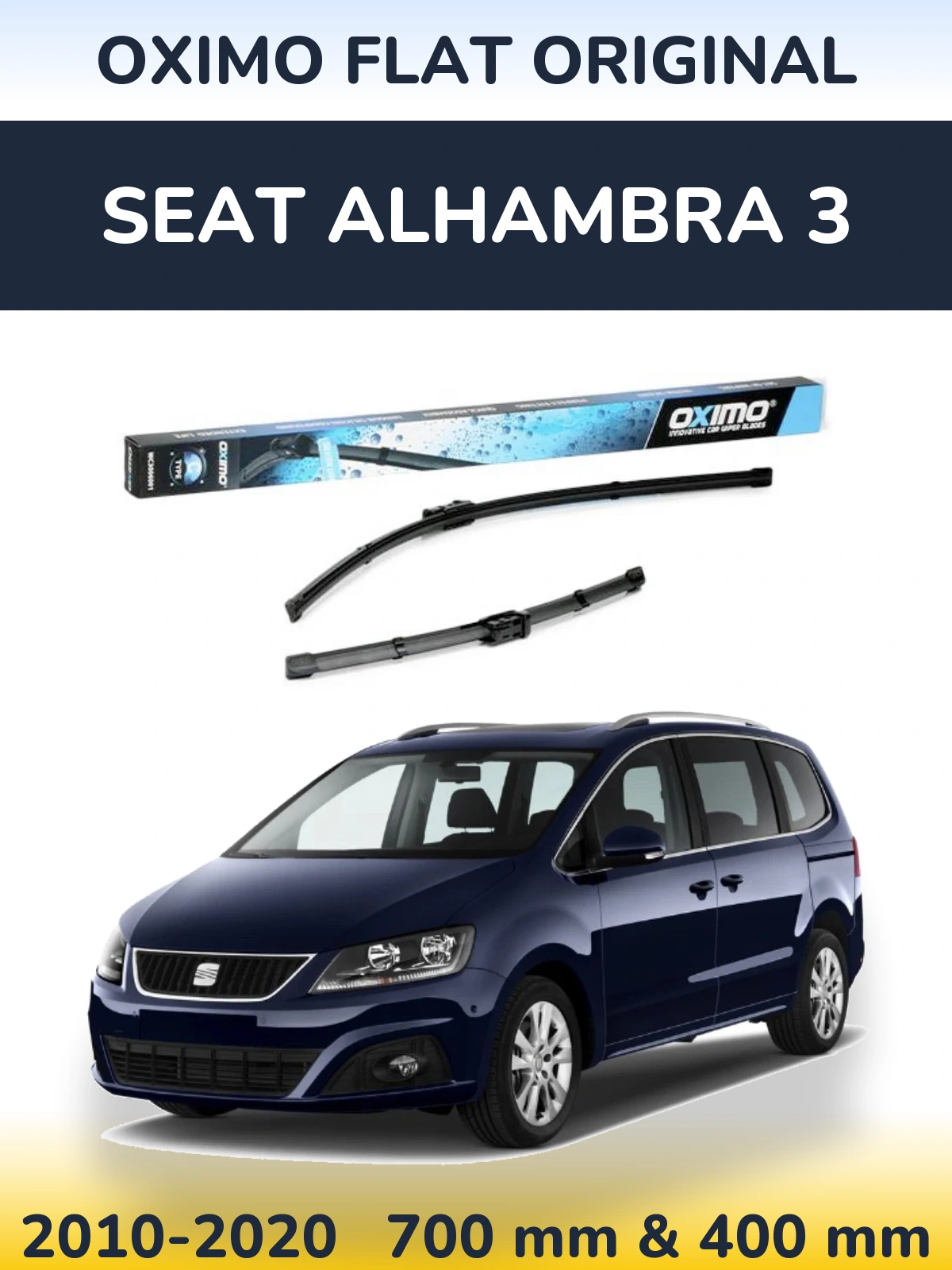 Ștergătoare Oximo Flat Original pentru SEAT Alhambra 3
