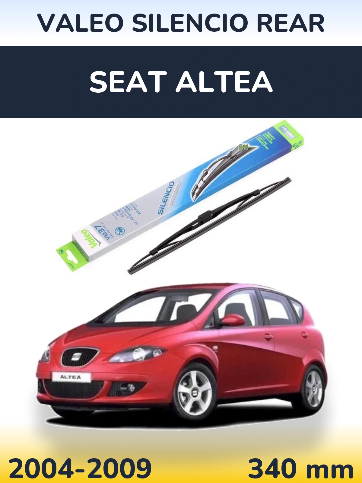 Ștergătoare Valeo Silencio Rear pentru SEAT Altea